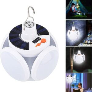 Solarna LED kamp lampa