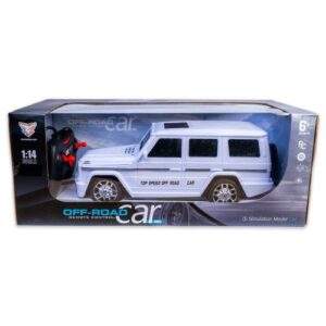 Mercedes-Benz G-Class R/C Auto – 1:14 Skala (Bela)