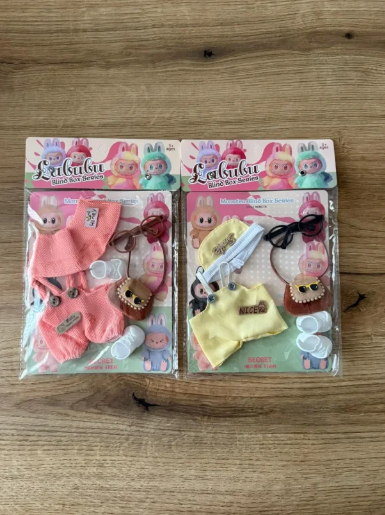 LABUBU Set Odeće i Aksesoara Za Lutku 17cm