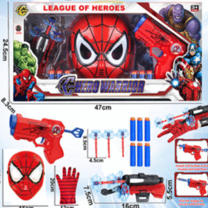 SPIDER MAN Dečiji Set Rukavica I Pištolj