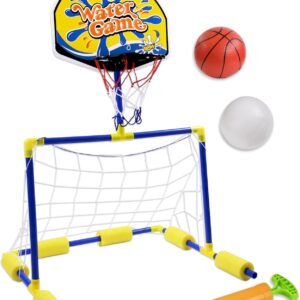 2 LEAN TOYS 2u1 Vodeni Koš i Gol
