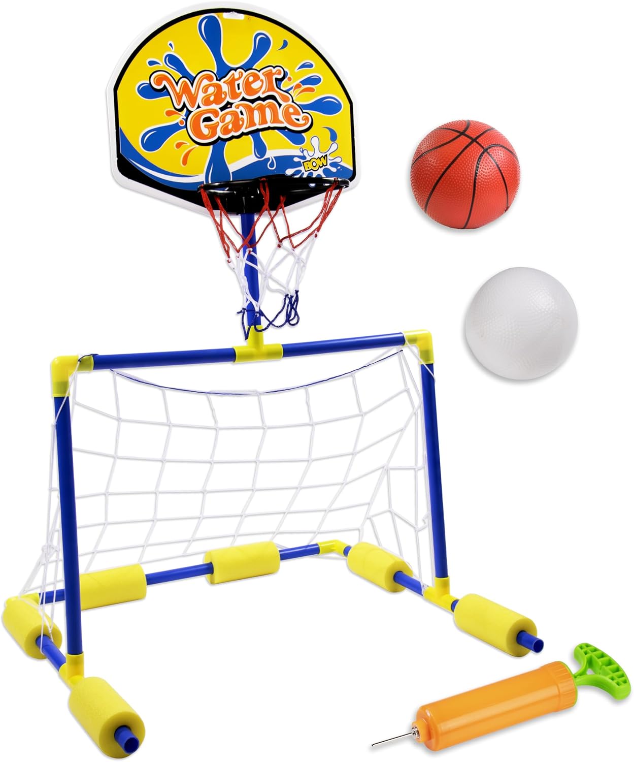 LEAN TOYS 2u1 Vodeni Koš i Gol