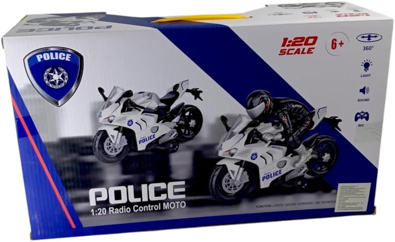 Policijski Motor – 1:20 RC Model - Image 3