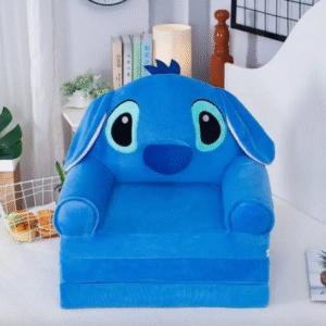 Disney Stitch 2-u-1 Dečija Fotelja na Rasklapanje (2) LILO&STITCH Dečija Sklopiva Fotelja