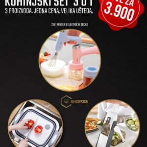 Kuhinjski set 3 u 1