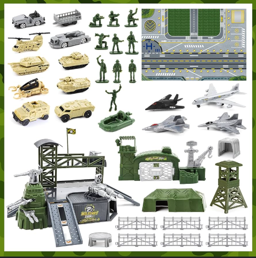 LEGION ALLIANCE Dečiji Vojni Set 58 Delova