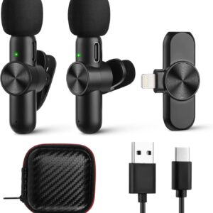 OSDUE Profesionalni Bežični Lavalier Mikrofon – Plug & Play (2) LAVALIER Bežični Profesionalni Mikrofon
