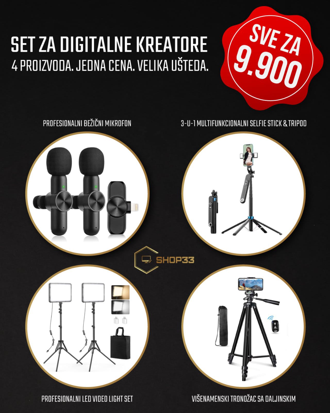 Set za digitalne kreatore