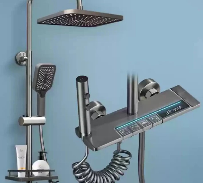 Aqua Elegance luksuzni tuš set sa displejom + poklon super upijajuća podloga - Image 6