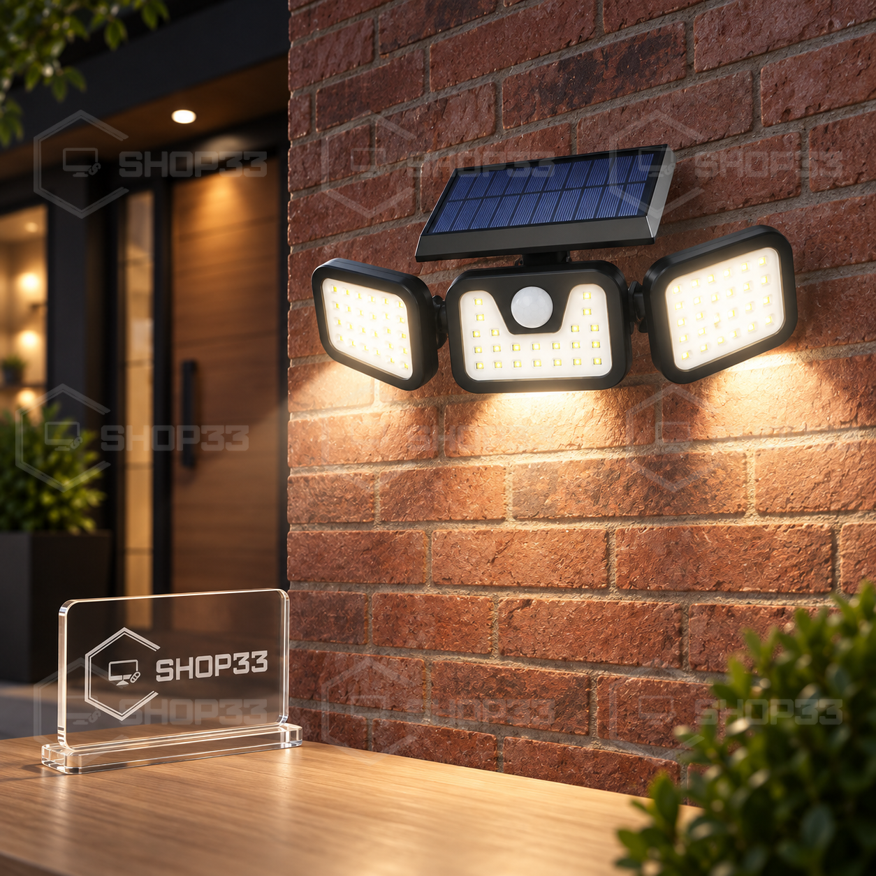 LED Trodelna Solarna Lampa 500W - Image 2
