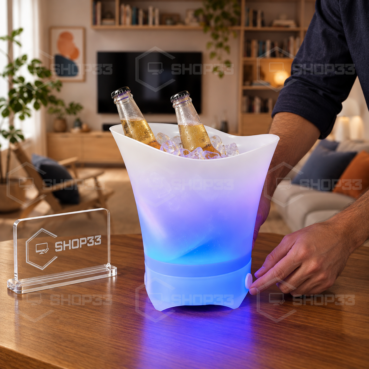 LED Kibla + Bežični Zvučnik - Image 2