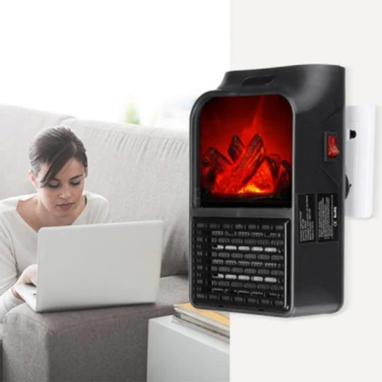 Zidna Grejalica sa Efektom Plamena 1000W - Image 3