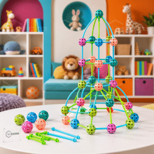 3D Konstrukcioni Set 132 Dela
