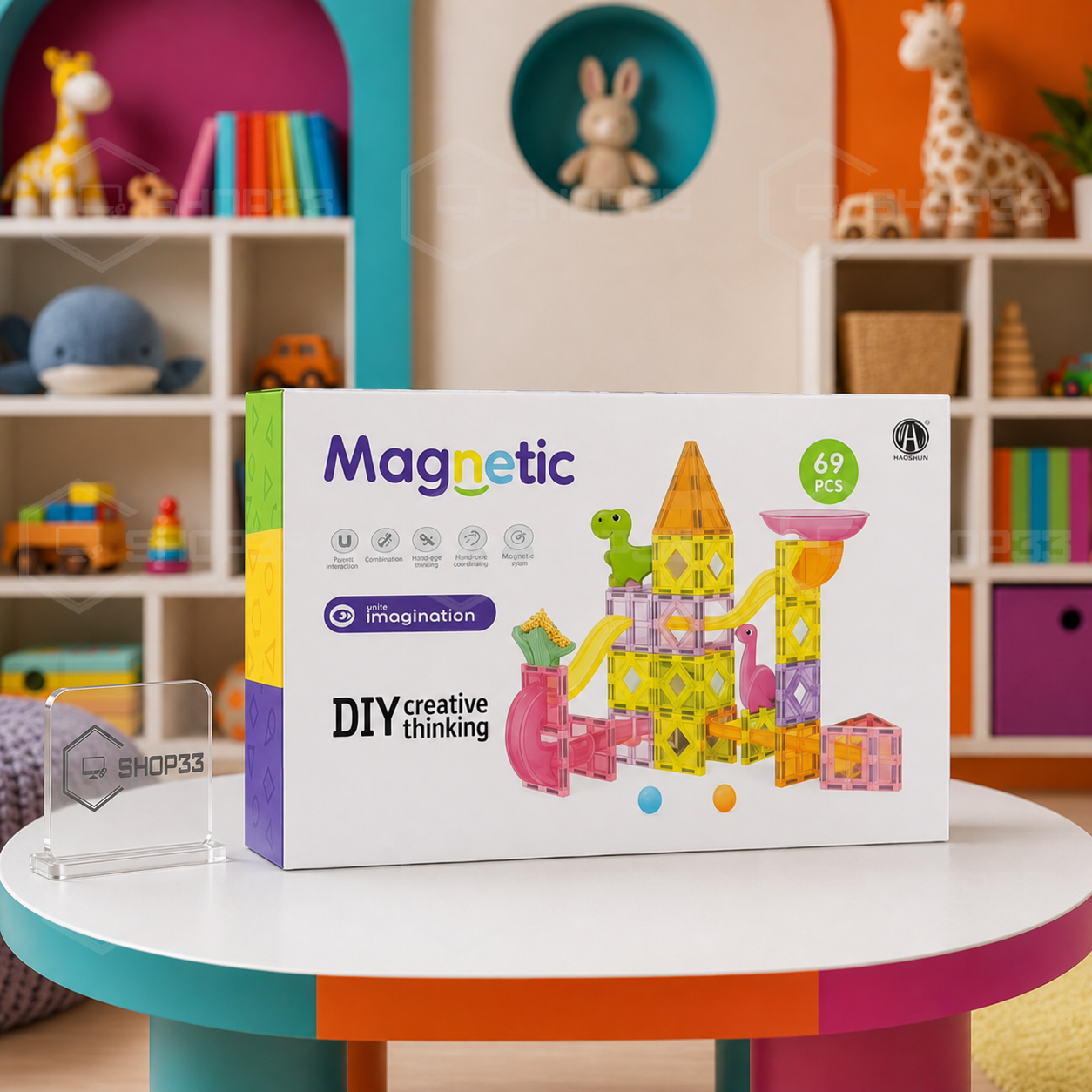 DIY Magnetne Kocke 69 Delova - Image 3