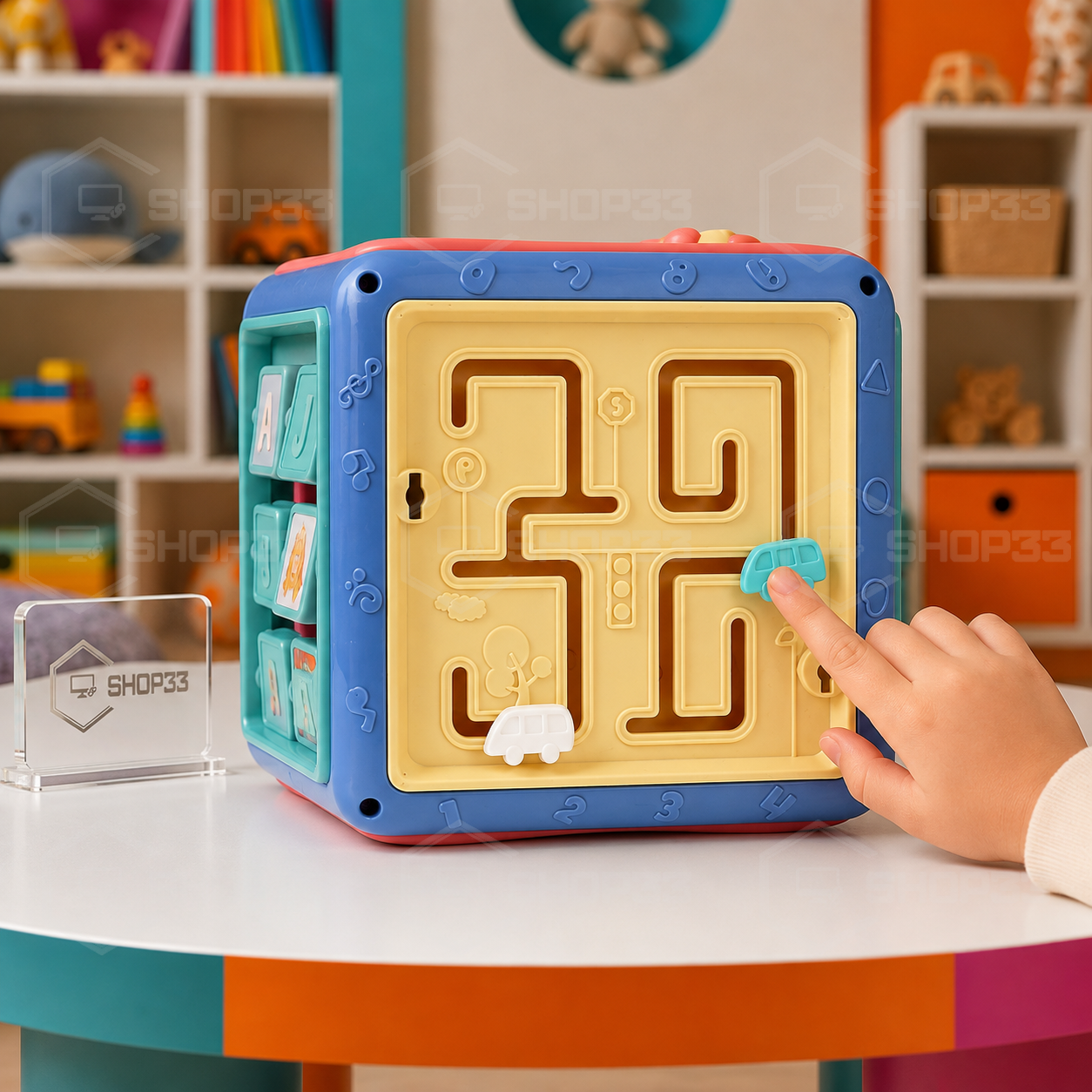 MONTESSORI Edukativna Kocka 8+Aktivnosti - Image 3