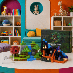 01 SET Magnetne Kocke za 3D Gradnju