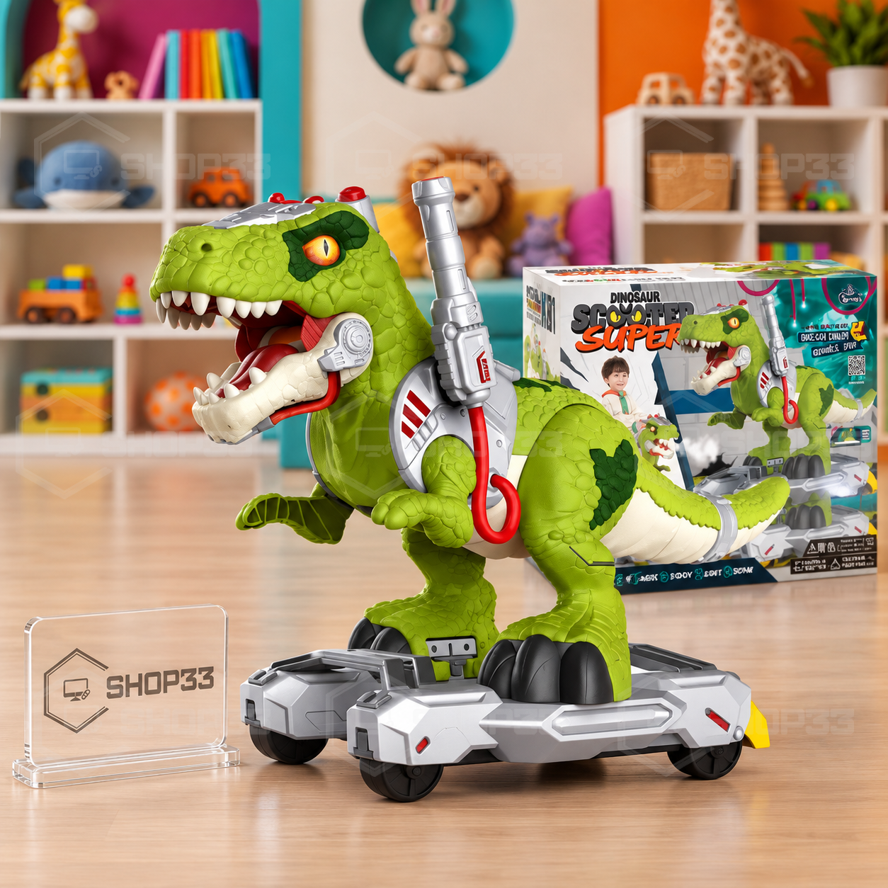 Električni Dinosaur za Vožnju