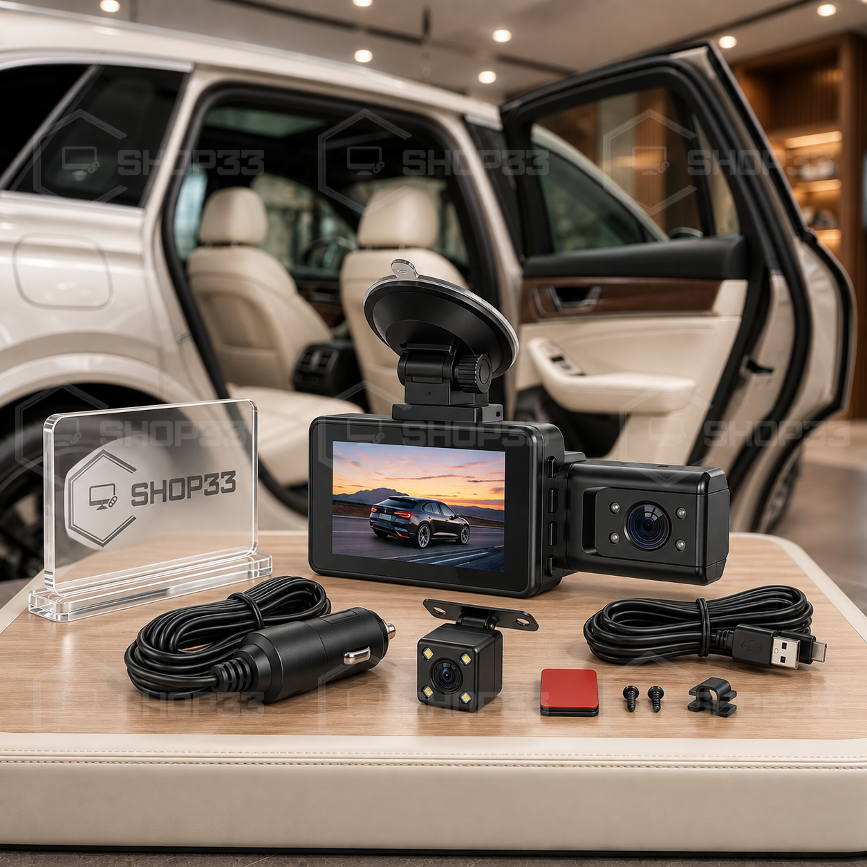 Kamera za Automobil 1080P Široki Ugao