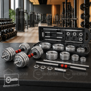 Podesive Bučice 50 kg sa Šipkom za Bendž
