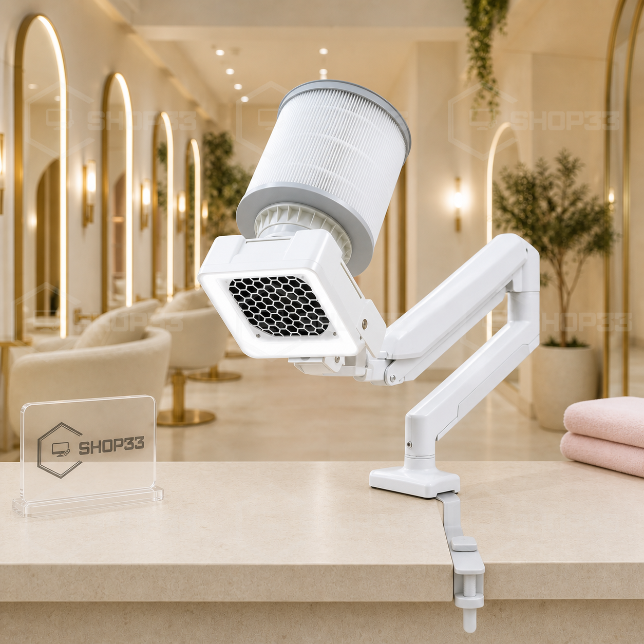 LED Aspirator za Nokte sa HEPA Filterom 40W