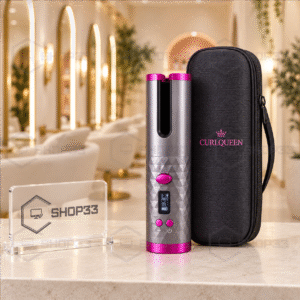 01-glavna CURLQUEEN Bežični Uvijač za Kosu + Futrola