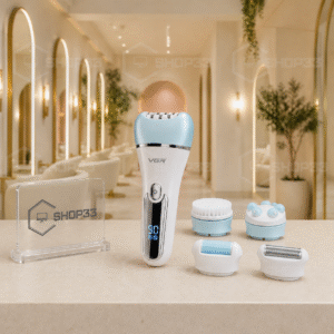 01-glavna VGR 733 Epilator Set 6u1 sa 6 Nastavaka IPX7