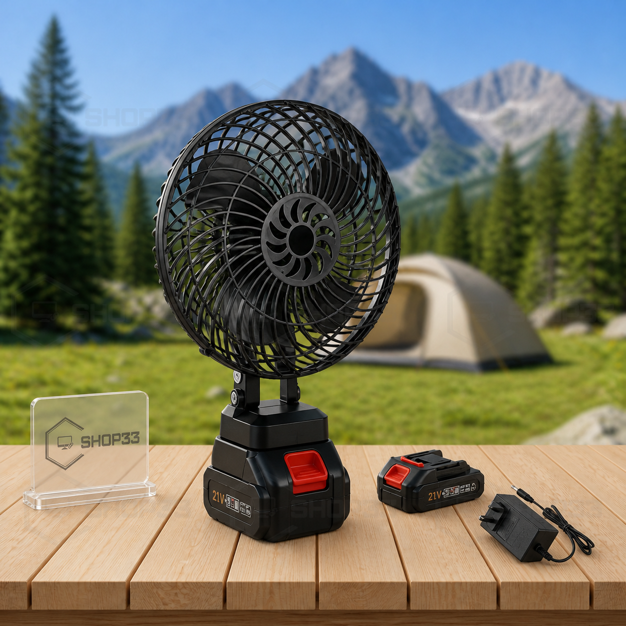 Aku Ventilator na Baterije