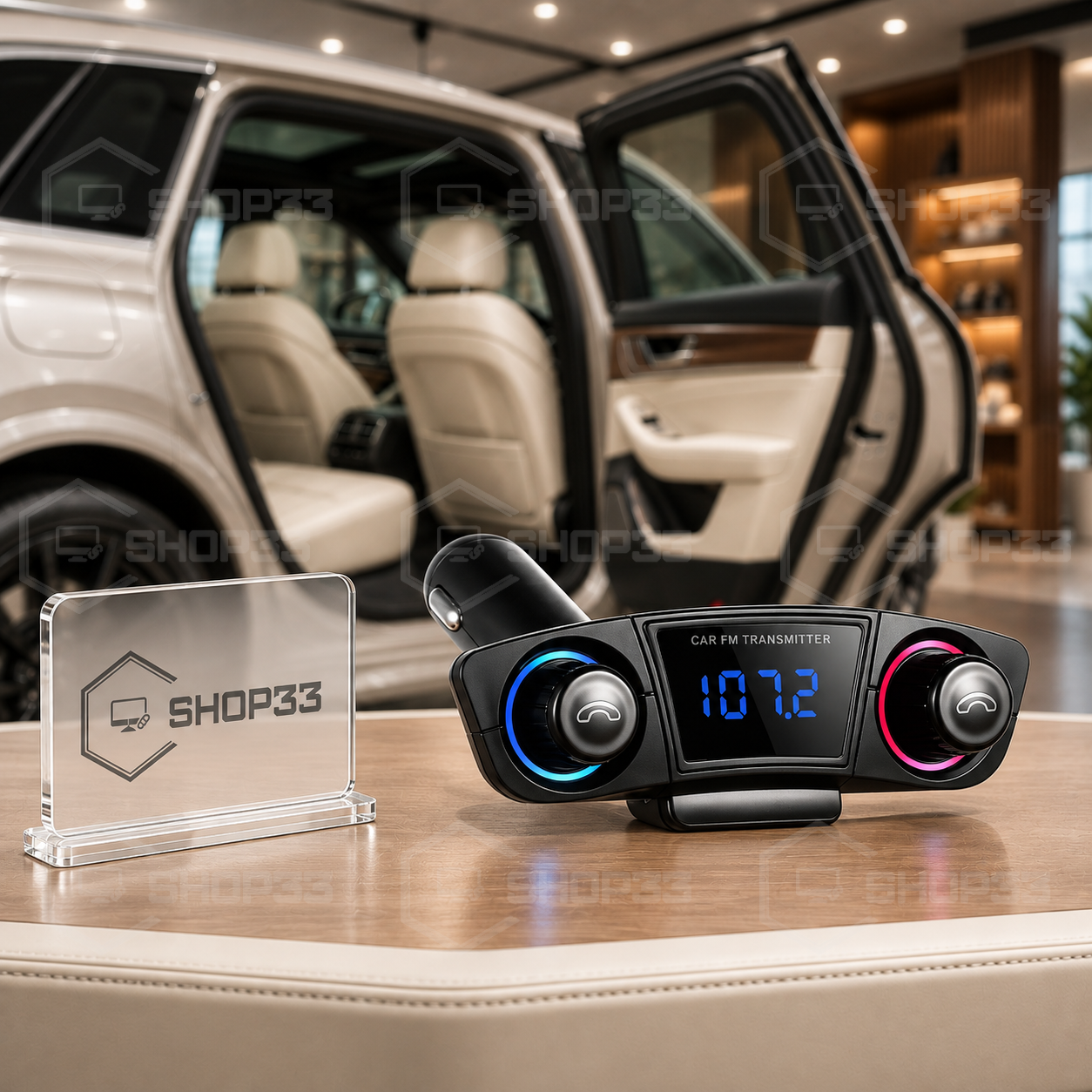 LCD FM Transmiter za Auto Bežični - Image 3