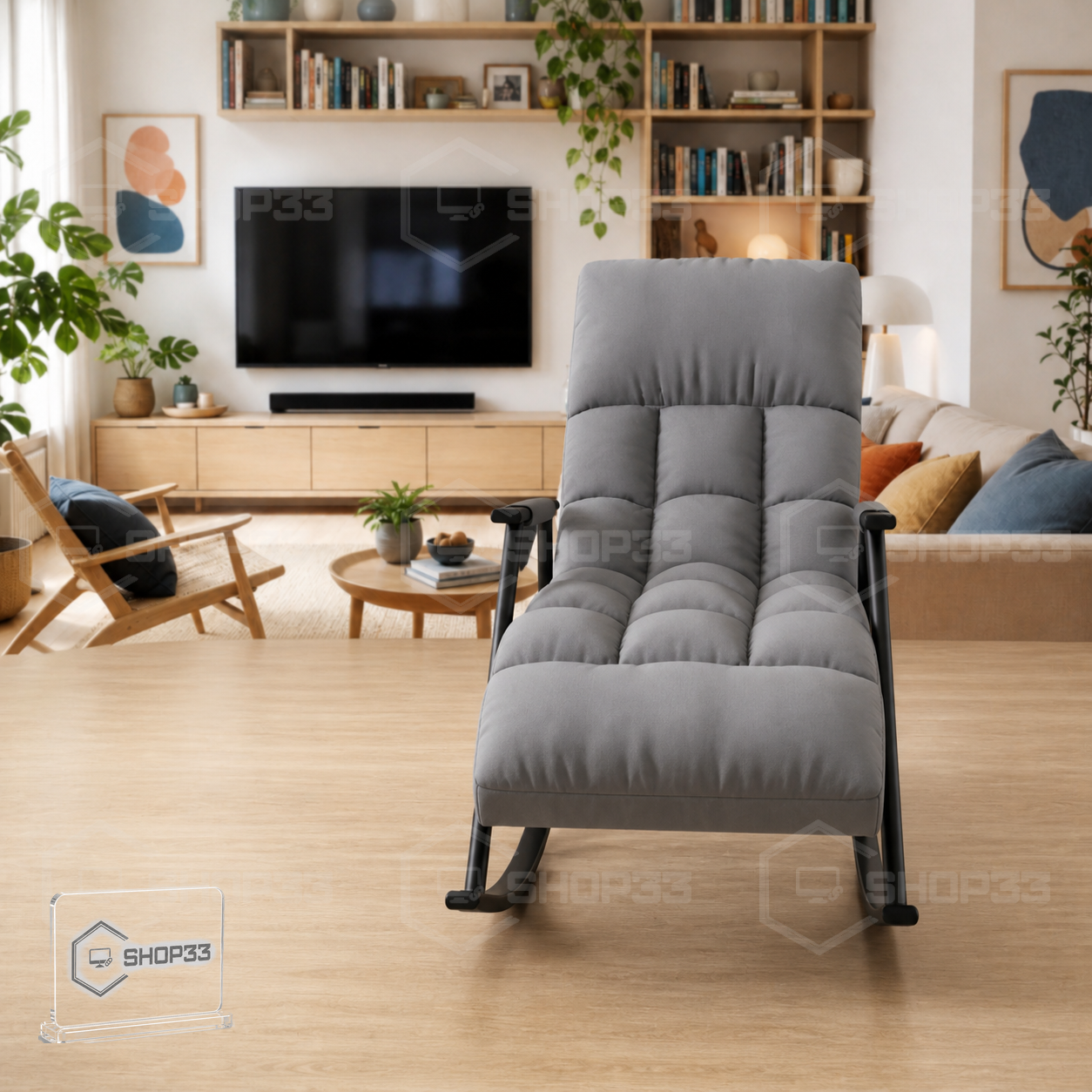 Lux Relax Nordijska Stolica Ljuljaška - Image 4