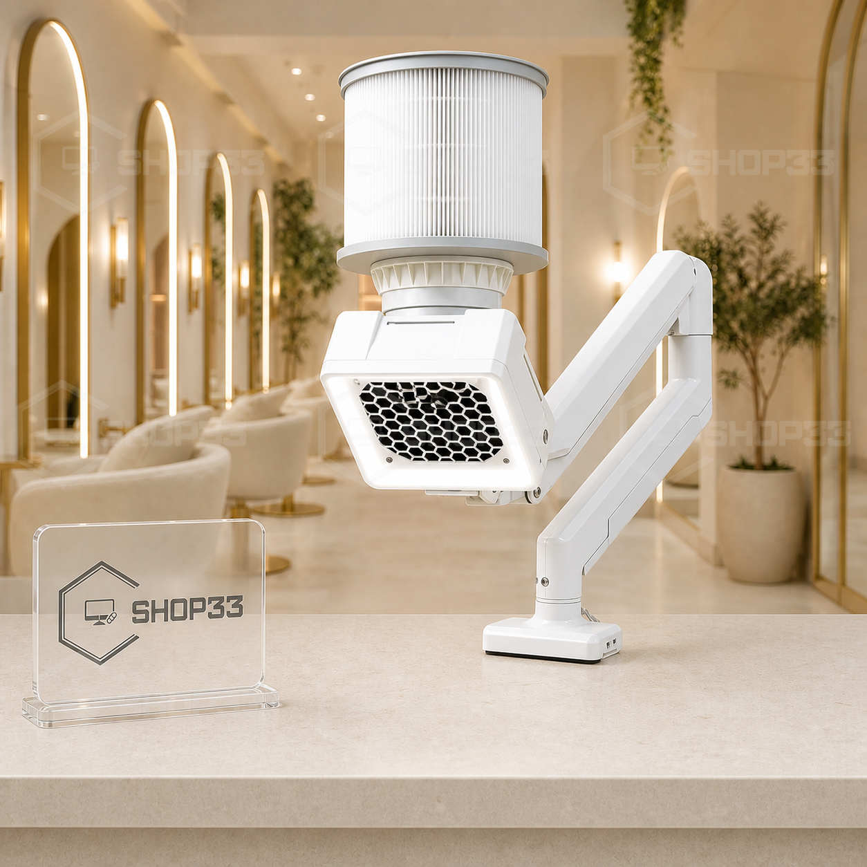 LED Aspirator za Nokte sa HEPA Filterom 40W - Image 3