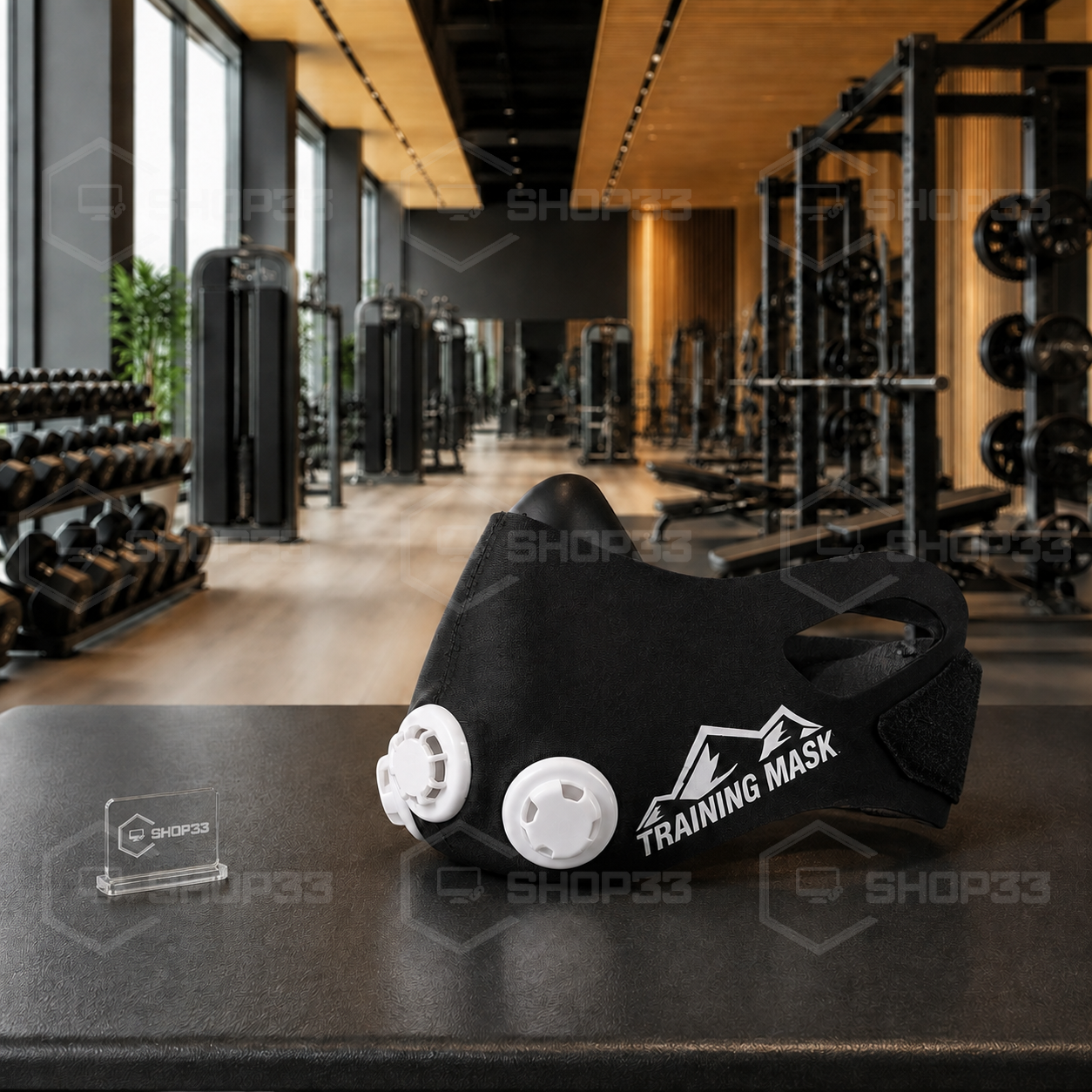 Maska za Trening Visina Crna - Image 3