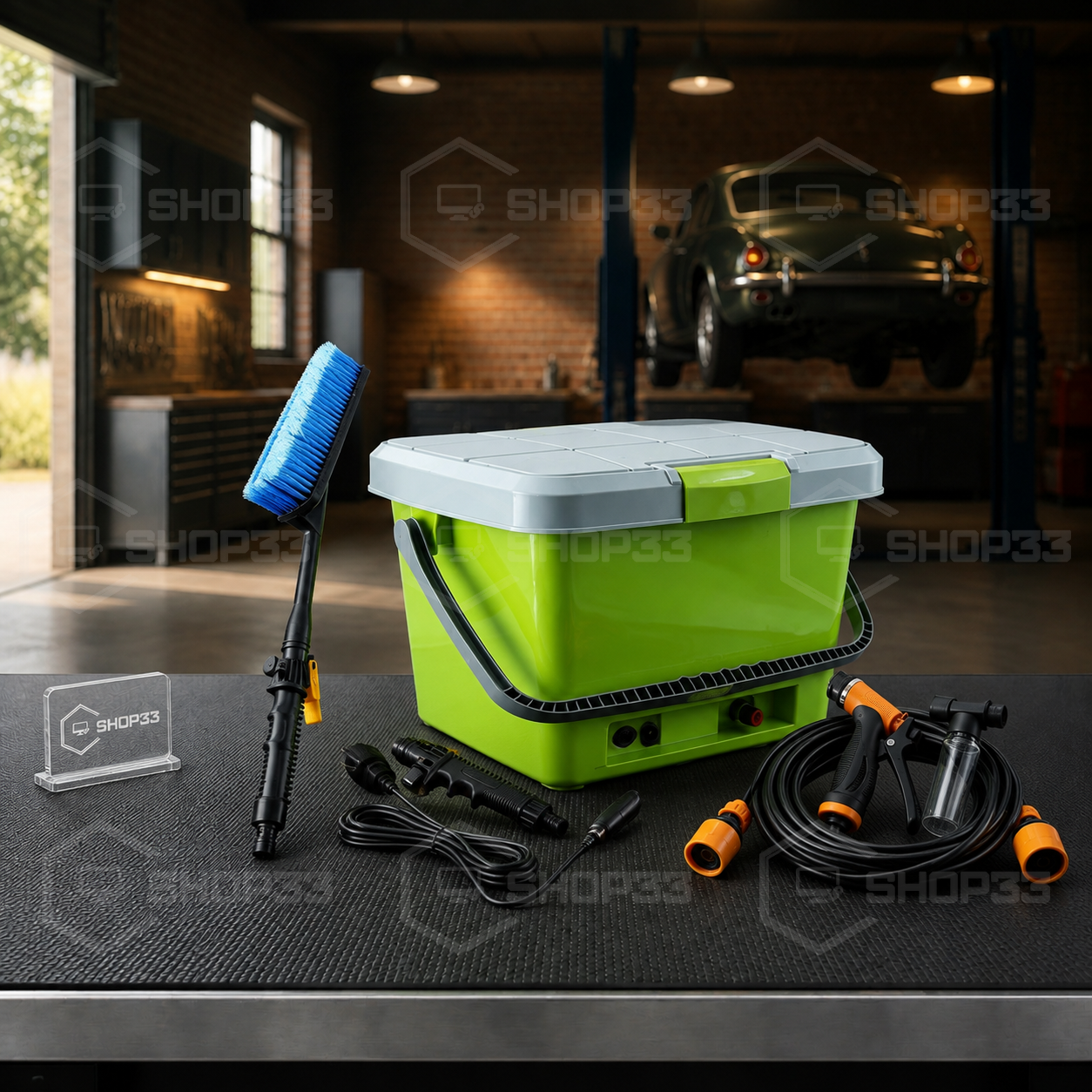 SET Perača za Auto 12V 18L + Crevo 7m - Image 3