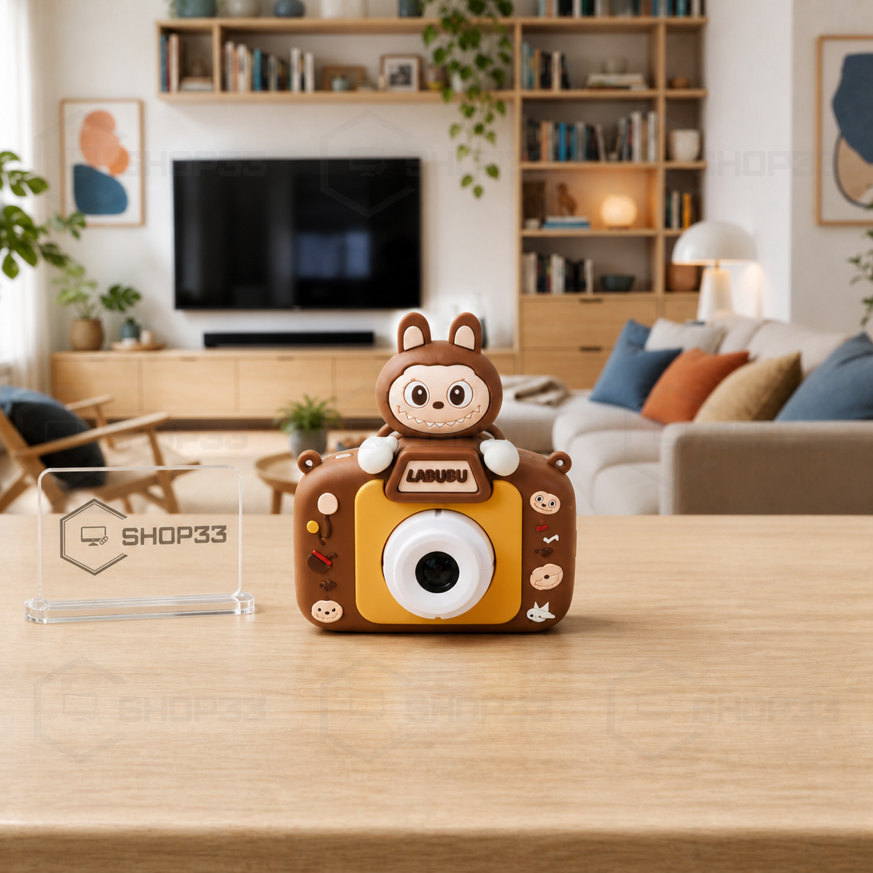 Dečji Fotoaparat Labubu sa Zaštitnom Maskom - Image 5
