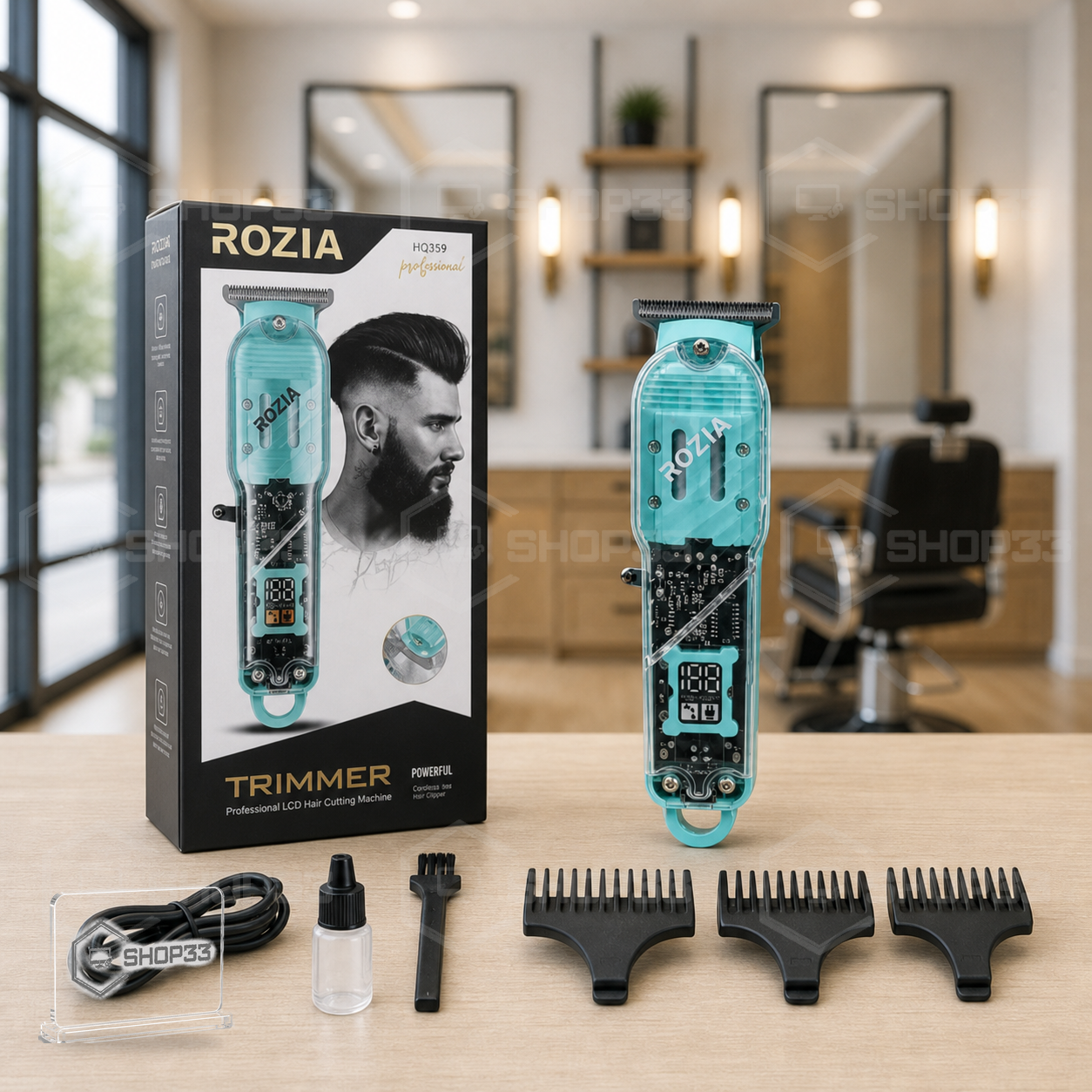 Rozia HQ359 Trimer za Kosu i Bradu - Image 5
