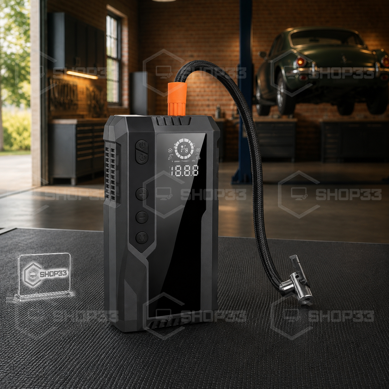 3u1 Jump Starter sa Kompresorom 4000A 150PSI - Image 5