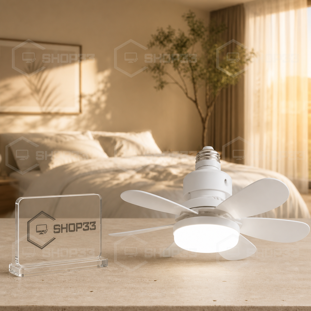 LED Sijalica sa Ventilatorom 40W - Image 5