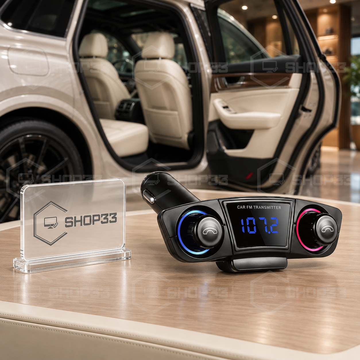 LCD FM Transmiter za Auto Bežični - Image 5