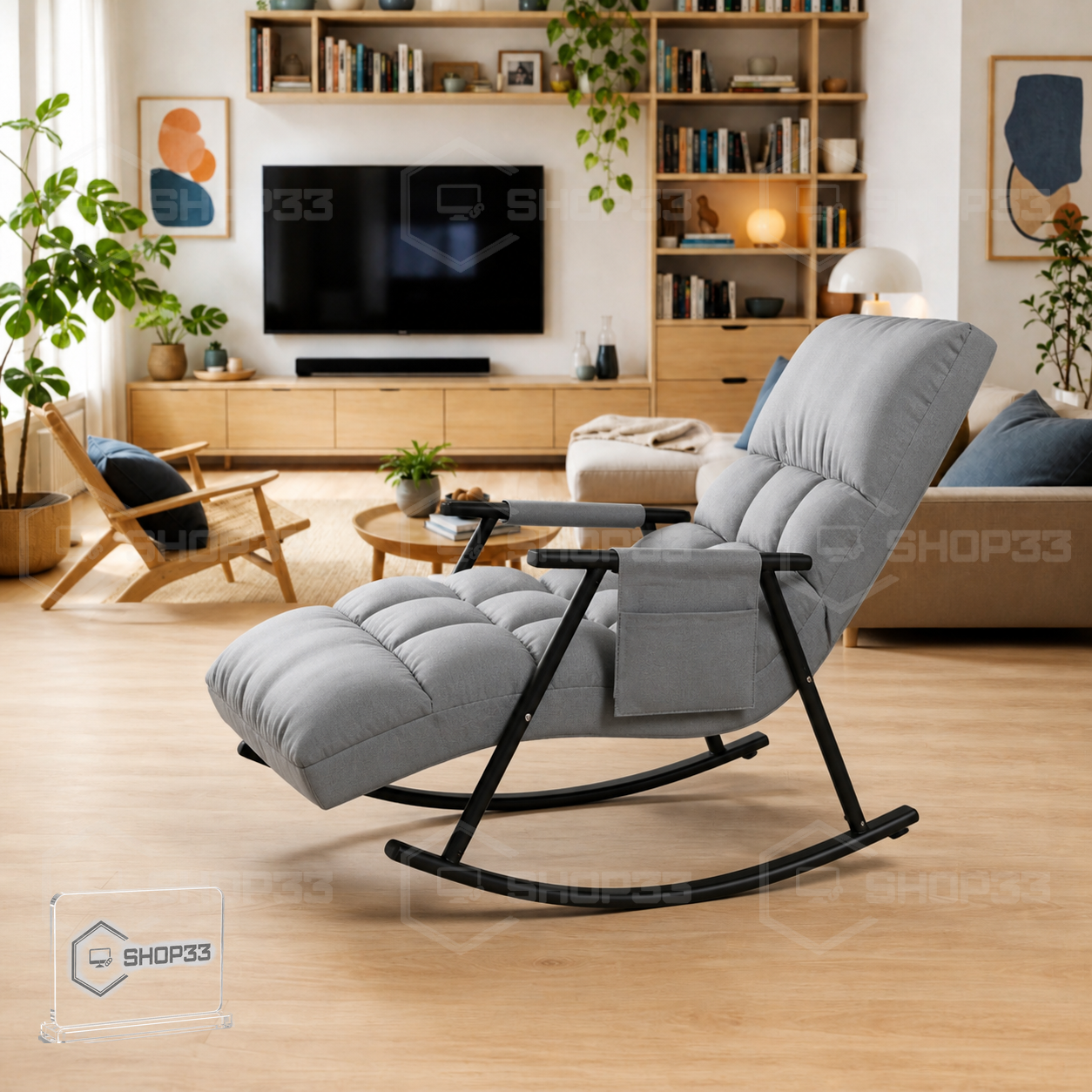 Lux Relax Nordijska Stolica Ljuljaška - Image 3
