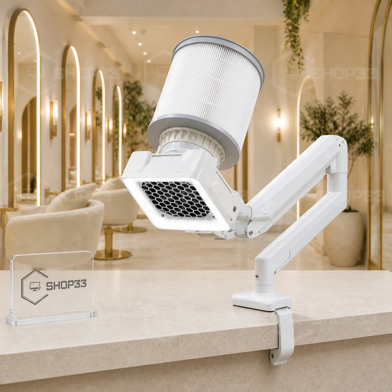LED Aspirator za Nokte sa HEPA Filterom 40W - Image 4