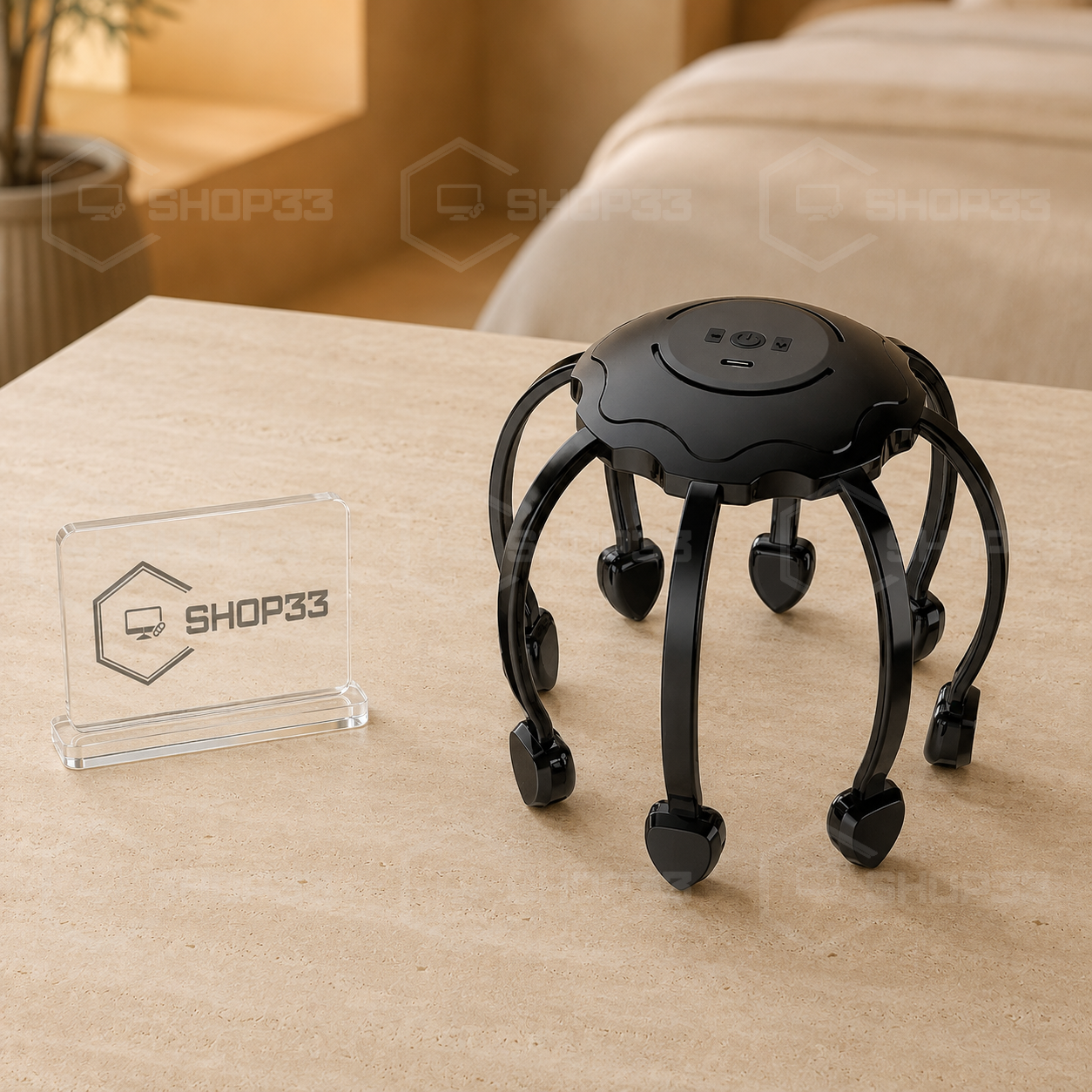 OCTOPUS Električni Masažer za Glavu - Image 3
