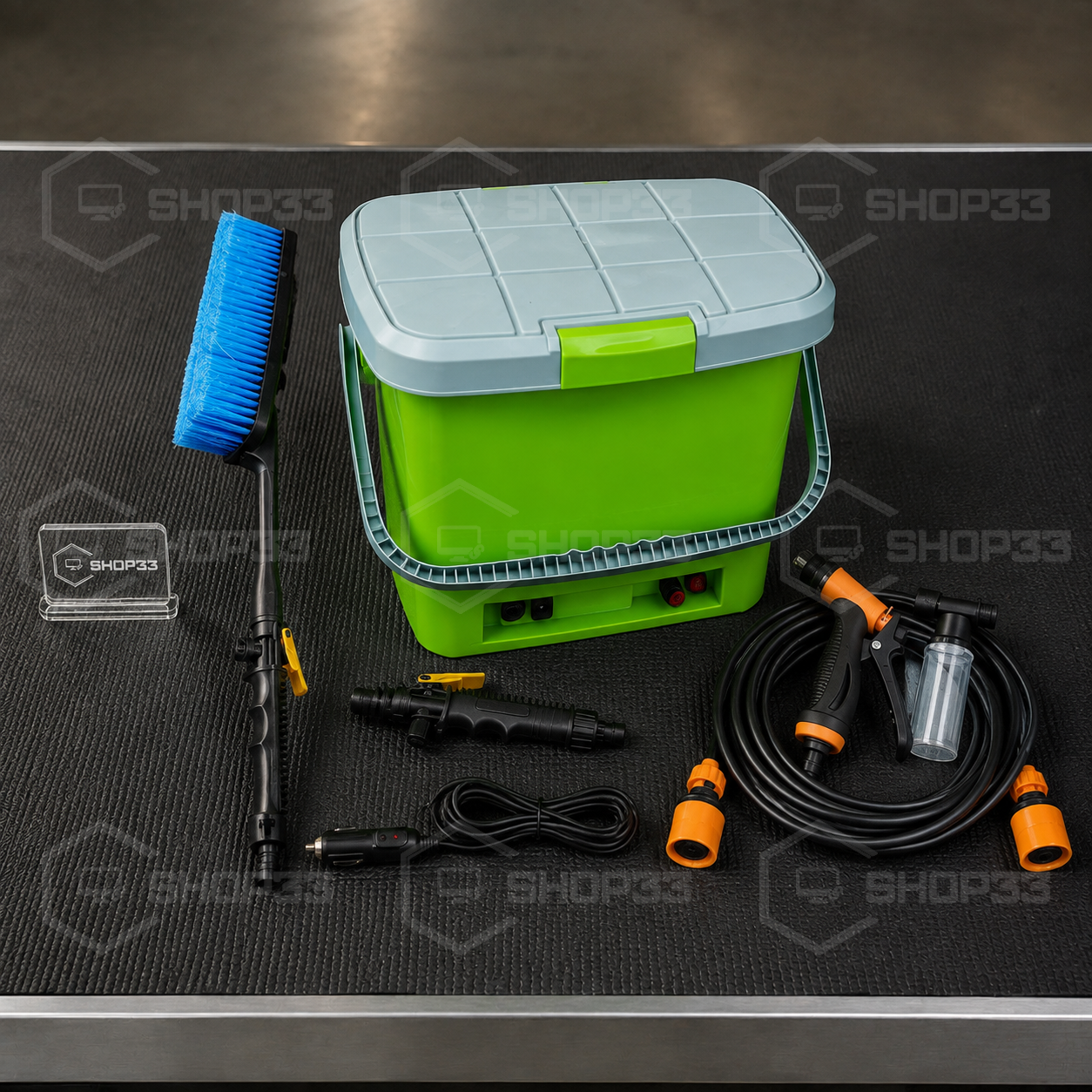 SET Perača za Auto 12V 18L + Crevo 7m - Image 4