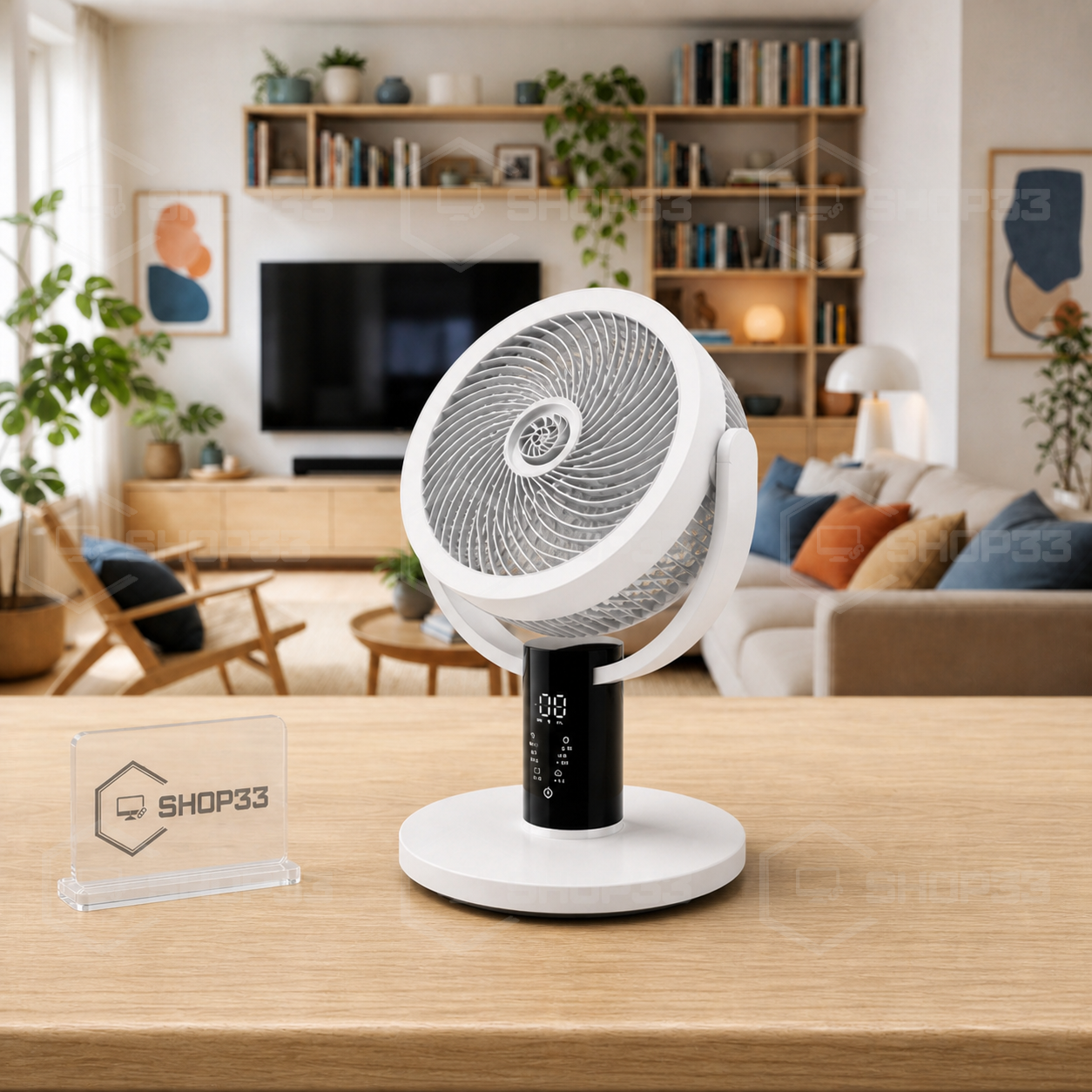 F5 Bežični Ventilator sa LED Svetlom - Image 5