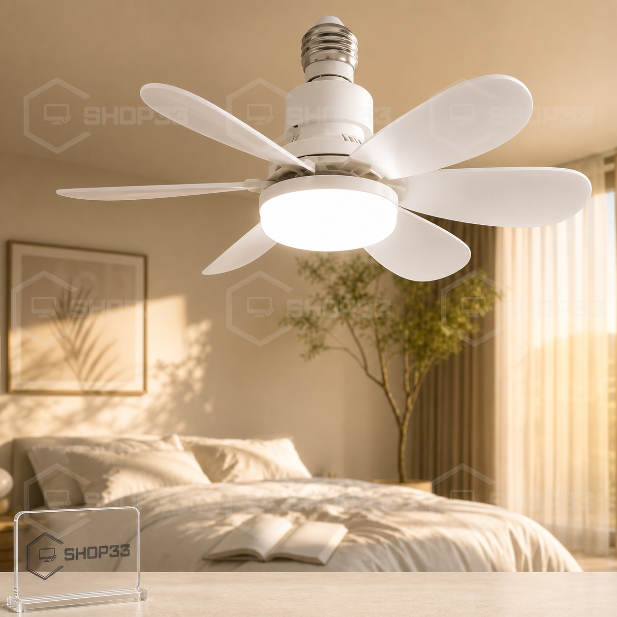 LED Sijalica sa Ventilatorom 40W - Image 2