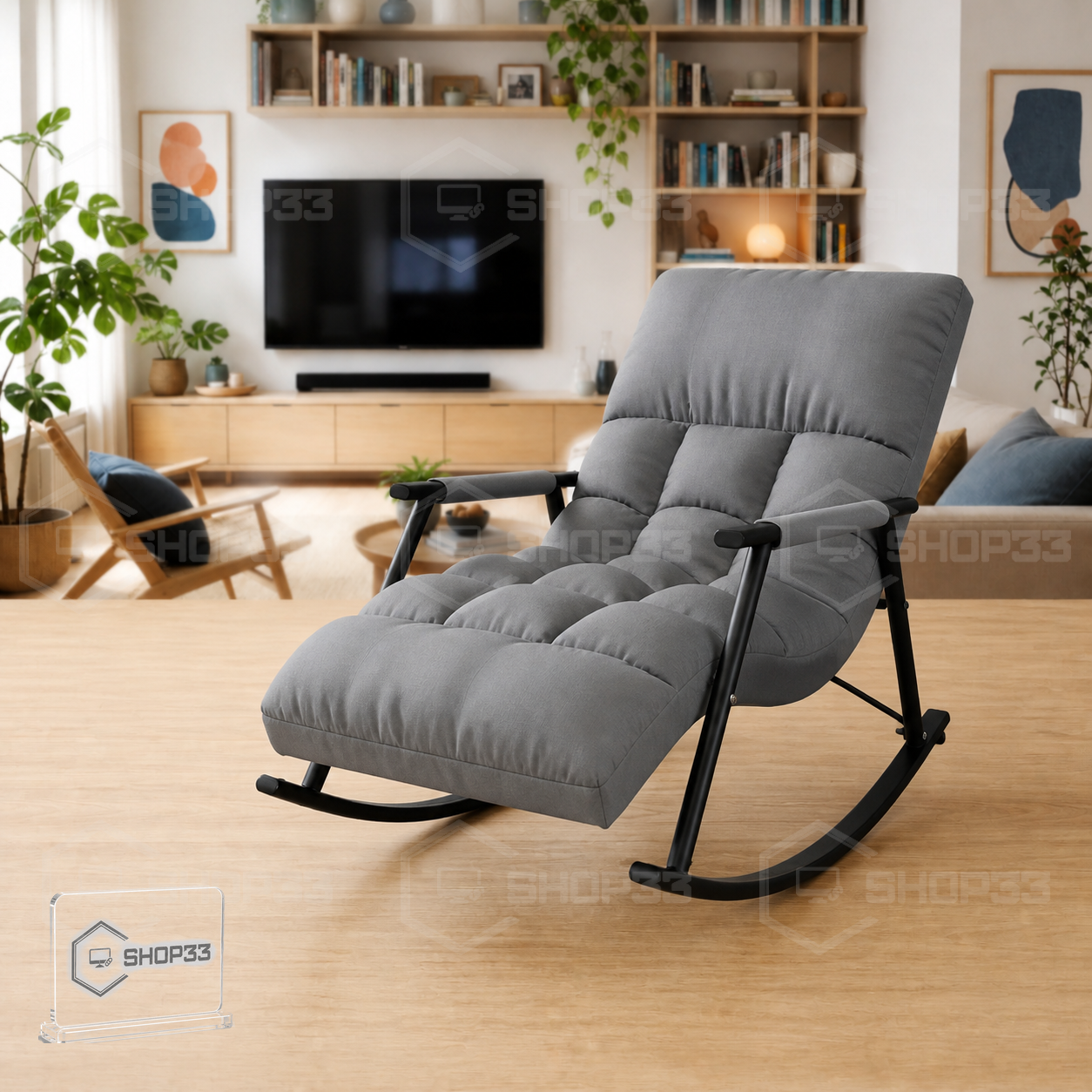 Lux Relax Nordijska Stolica Ljuljaška - Image 5