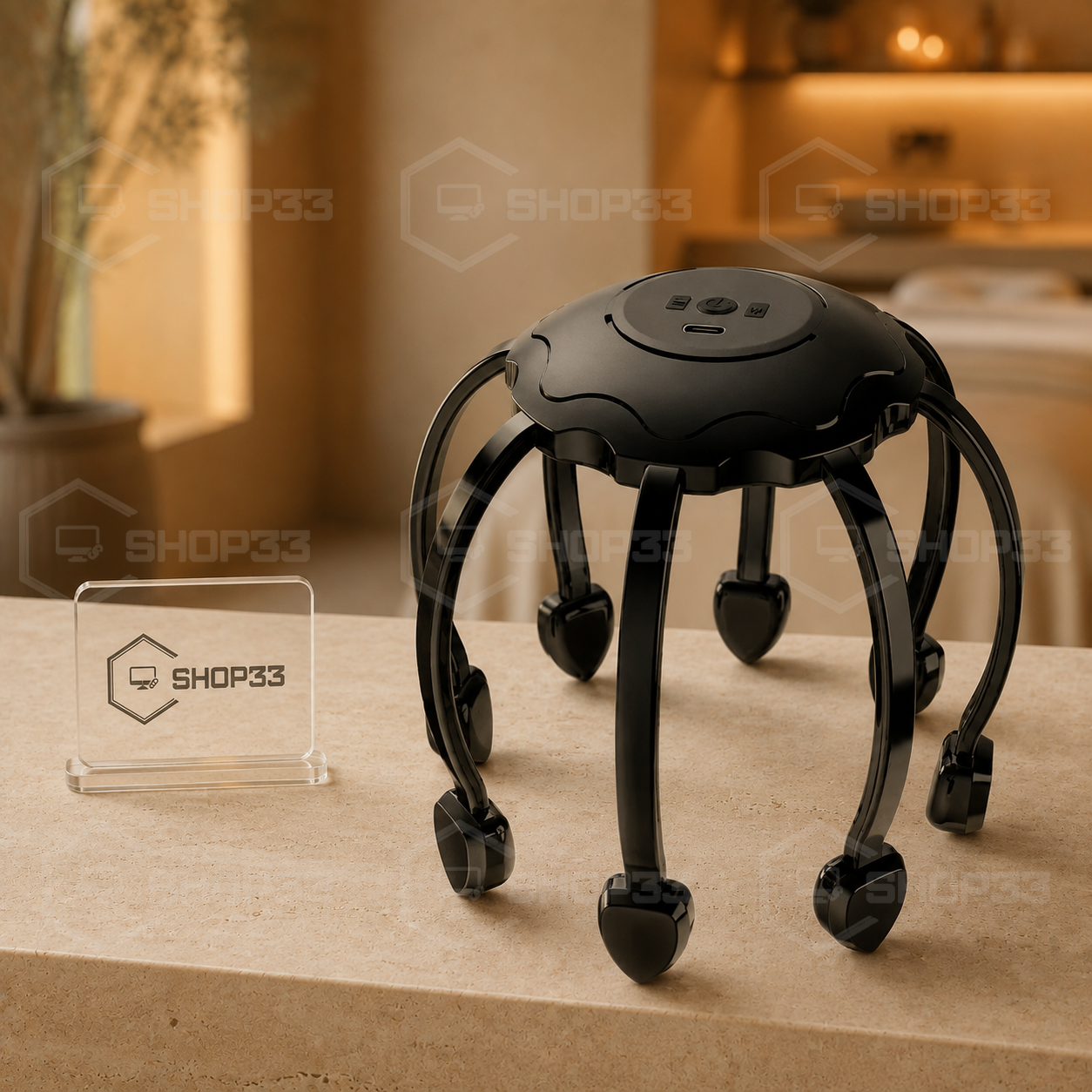 OCTOPUS Električni Masažer za Glavu - Image 4