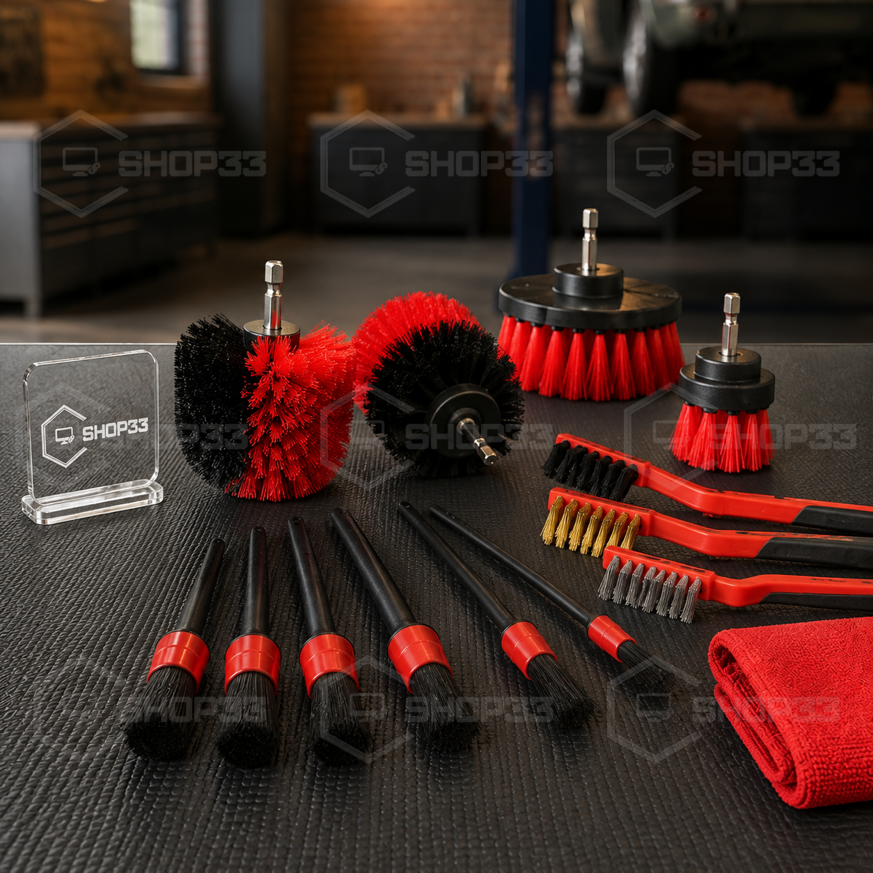SET Četki za Pranje Automobila 17 Delova - Image 4