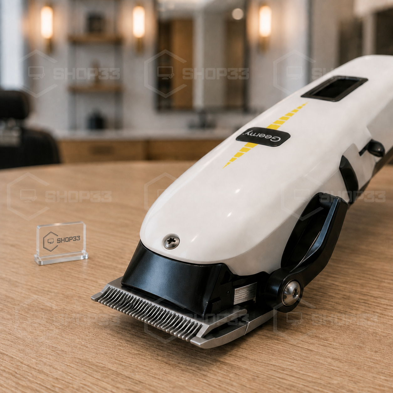 Geemy GM-6008 Bežična Mašinica za Šišanje sa Displejom - Image 4
