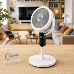04-detalj-glave-i-kontrola F5 Bežični Ventilator sa LED Svetlom