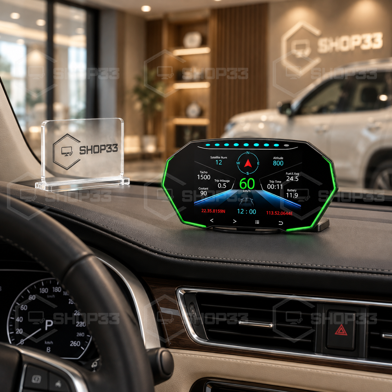LCD Displej za Automobil OBD2 - Image 2