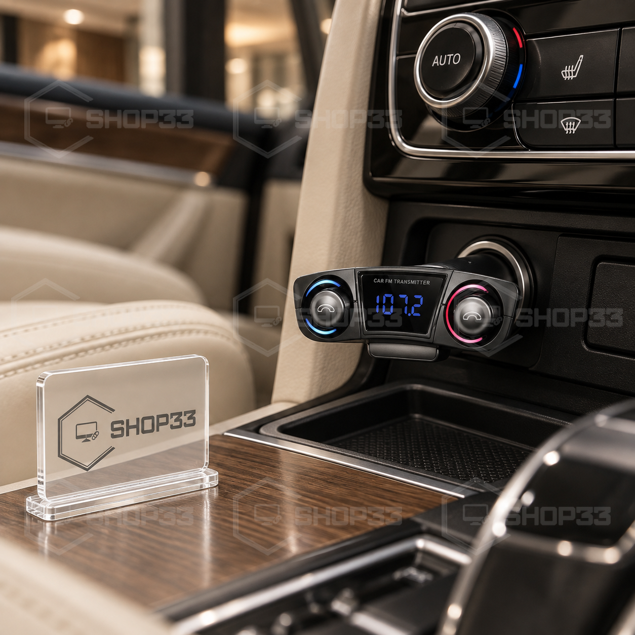 LCD FM Transmiter za Auto Bežični - Image 2